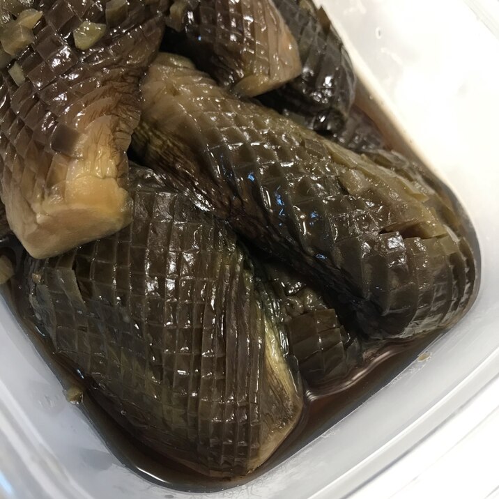 お出汁がじゅんわり！茄子の煮物